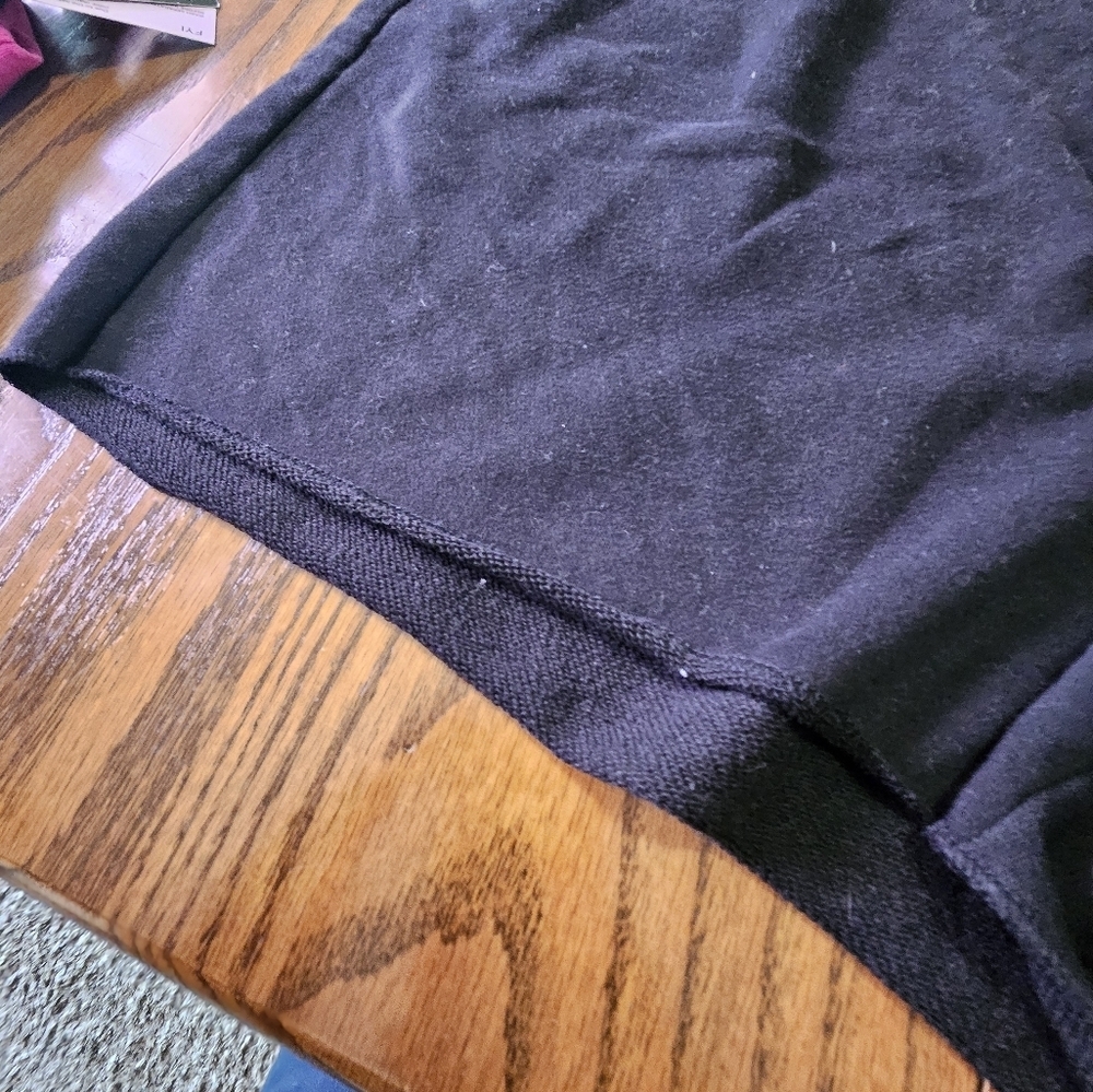 GAP Logo Sweatshirt shorts Black Size XXL - Picture 9 of 11